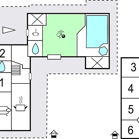 펜션 Haugstrupgard *
